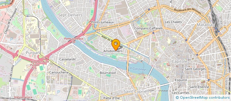 localisation de l'entreprise MADAME GAELLE SANDRE à TOULOUSE