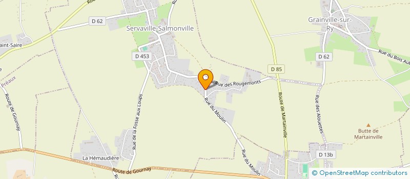 localisation de l'entreprise MADAME GAELLE SAUTIER  SERVAVILLE-SALMONVILLE