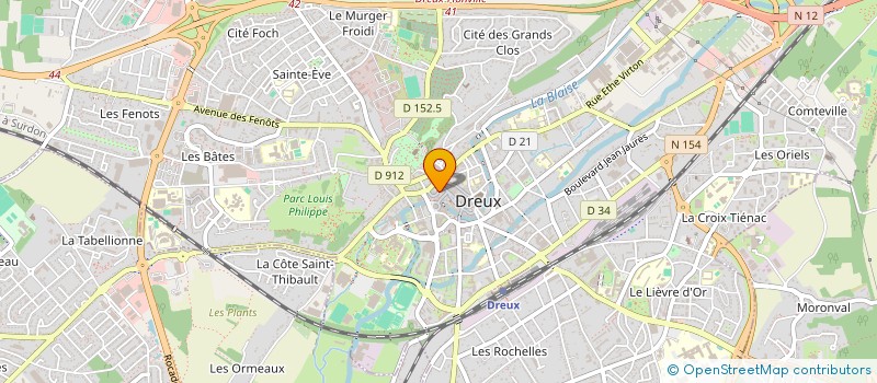 localisation de l'entreprise MADAME GAELLE SCHAFF à DREUX