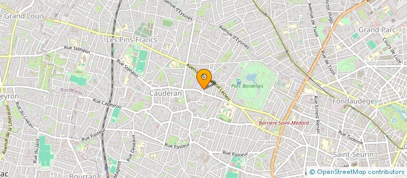 localisation de l'entreprise MADAME GAELLE SENECHAULT  BORDEAUX