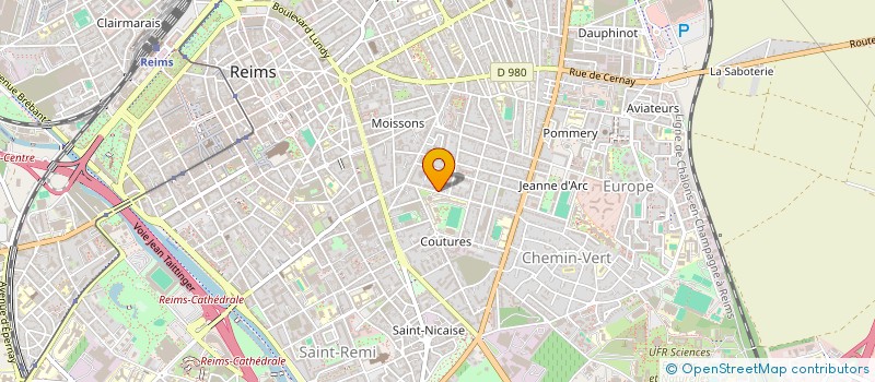 localisation de l'entreprise MADAME GAELLE SFORZA  REIMS