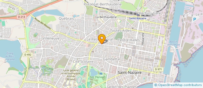 localisation de l'entreprise MADAME GAELLE SOULIMANT à SAINT-NAZAIRE