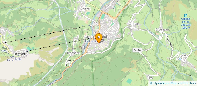 localisation de l'entreprise MADAME GAELLE SUTEAU  SAINT-LARY-SOULAN