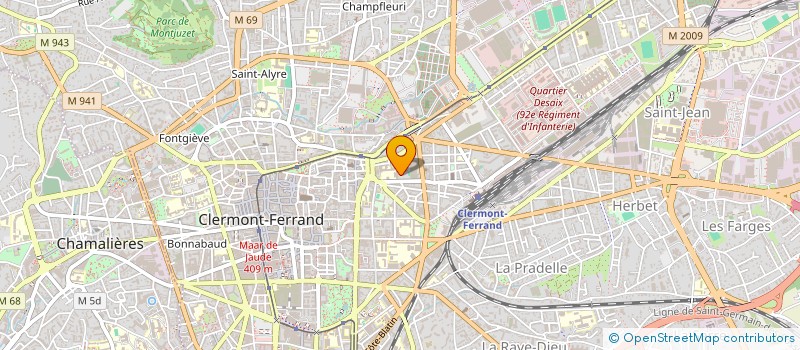 localisation de l'entreprise MADAME GAELLE SYDNEY  CLERMONT-FERRAND