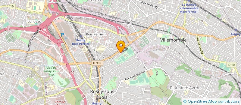 localisation de l'entreprise MADAME GAELLE TASTET à ROSNY-SOUS-BOIS