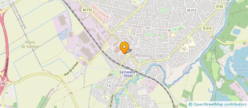 localisation de l'entreprise MADAME GAELLE TEILHOL  LE CENDRE