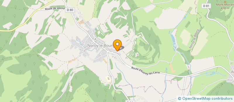 localisation de l'entreprise MADAME GAELLE THOMAS  NOROY-LE-BOURG