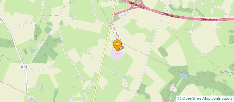 localisation de l'entreprise MADAME GAELLE TIRATAY  CHEVILLE