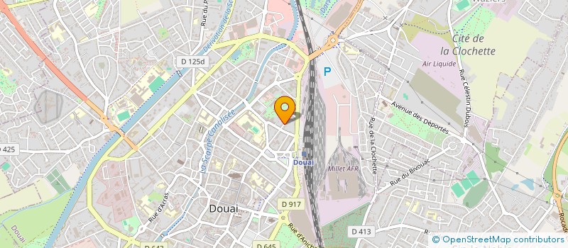 localisation de l'entreprise MADAME GAELLE TISON  DOUAI