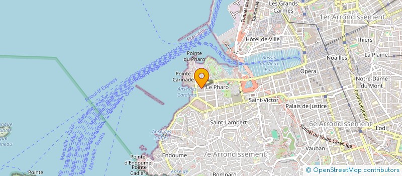 localisation de l'entreprise MADAME GAELLE TOLLU  MARSEILLE