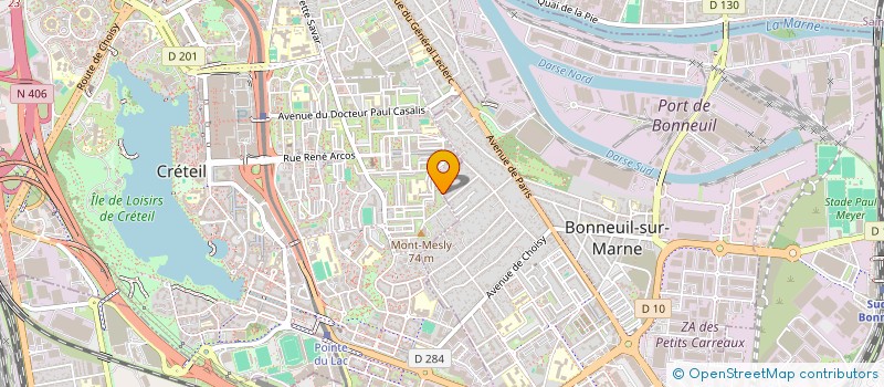 localisation de l'entreprise MADAME GAELLE TORGOMAN  BONNEUIL-SUR-MARNE