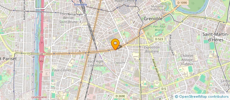 localisation de l'entreprise MADAME GAELLE TOURATIER à GRENOBLE