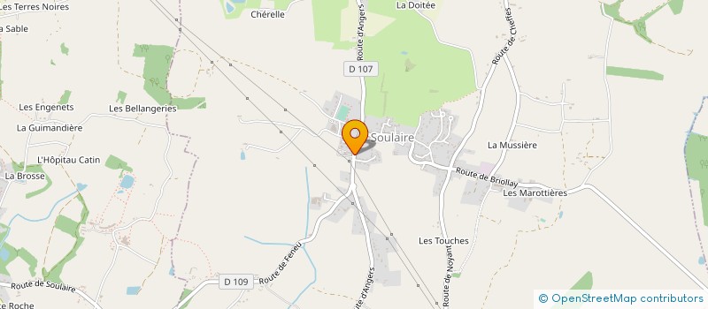 localisation de l'entreprise MADAME GAELLE TRAVERS  SOULAIRE-ET-BOURG