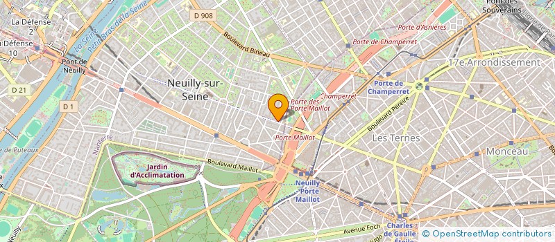 localisation de l'entreprise MADAME GAELLE TRICOT à NEUILLY-SUR-SEINE