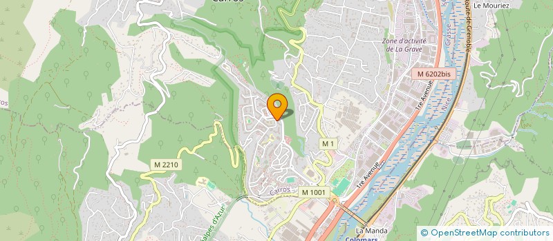 localisation de l'entreprise MADAME GAELLE TROUILLOT à CARROS