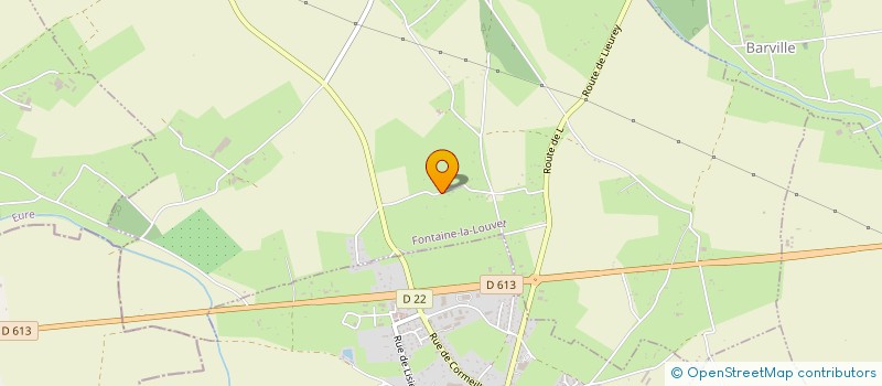 localisation de l'entreprise MADAME GAELLE VABRE  FONTAINE-LA-LOUVET