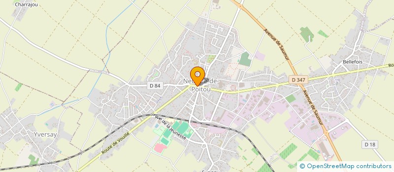 localisation de l'entreprise MADAME GAELLE VADON  NEUVILLE-DE-POITOU