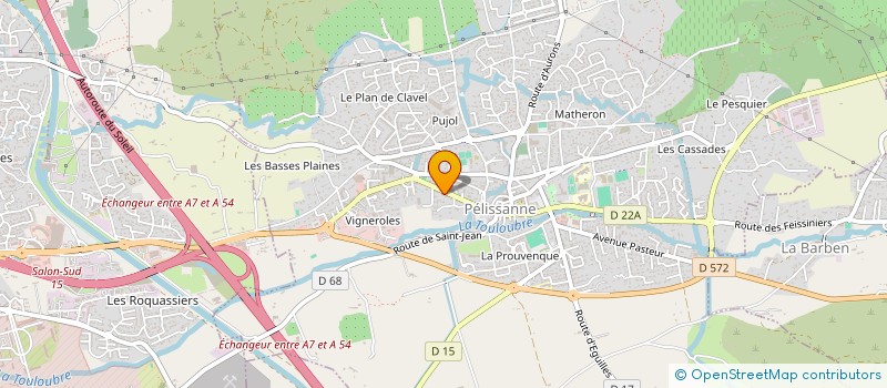localisation de l'entreprise MADAME GAELLE VALVERDE  PELISSANNE