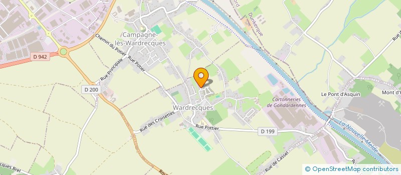 localisation de l'entreprise MADAME GAELLE VANDENSTEENDAM  WARDRECQUES