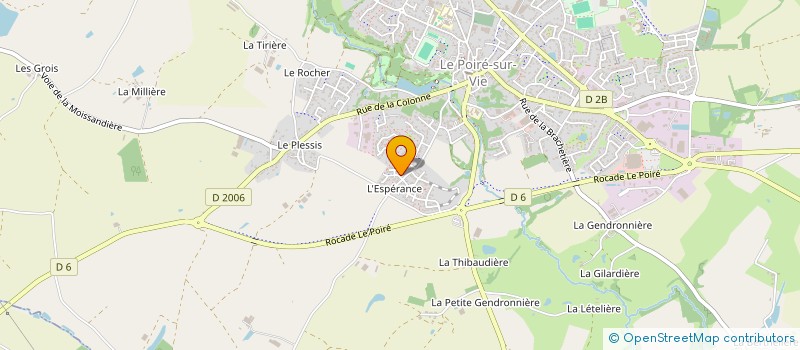 localisation de l'entreprise MADAME GAELLE VASINIAC à LE POIRE-SUR-VIE