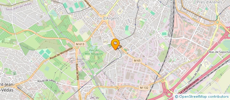 localisation de l'entreprise MADAME GAELLE VERDELHAN à MONTPELLIER