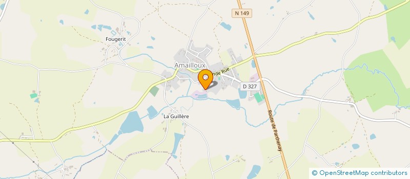 localisation de l'entreprise MADAME GAELLE VERGER  AMAILLOUX