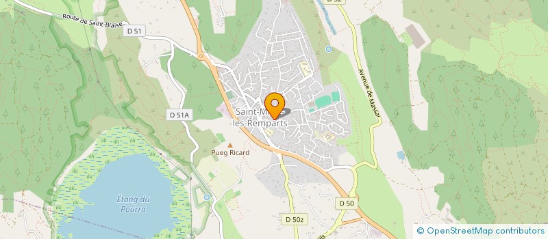 localisation de l'entreprise MADAME GAELLE VERHAEGHE  PONT-SAINT-ESPRIT