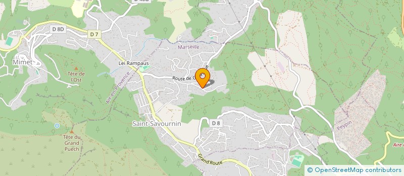 localisation de l'entreprise MADAME GAELLE VERNY  SAINT-SAVOURNIN