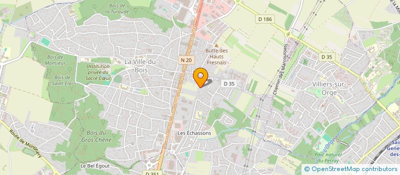 localisation de l'entreprise MADAME GAELLE VIEU  LONGPONT-SUR-ORGE