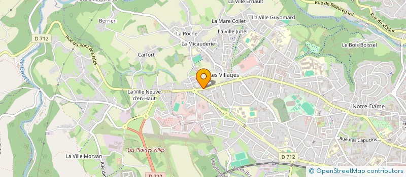 localisation de l'entreprise MADAME GAELLE WAGNER à SAINT-BRIEUC