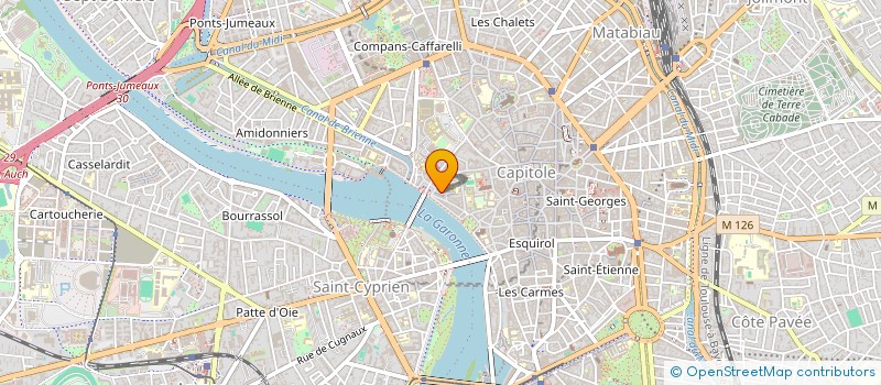 localisation de l'entreprise MADAME GAELLE WALLER  TOULOUSE