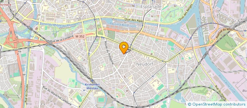 localisation de l'entreprise MADAME GAELLE WEISS à STRASBOURG