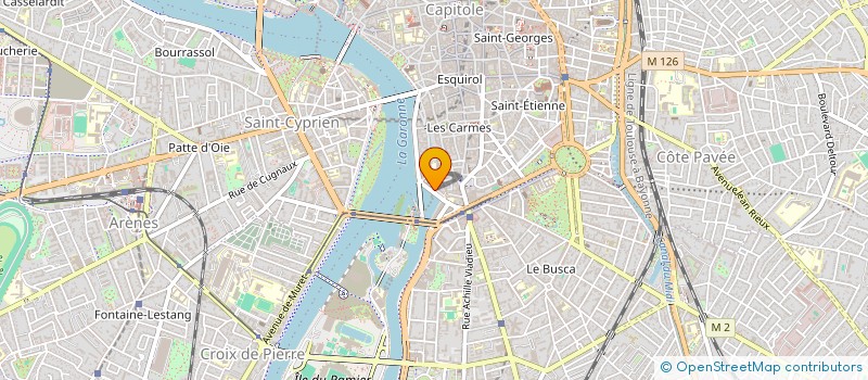 localisation de l'entreprise MADAME GAELLE YAOUANC  TOULOUSE