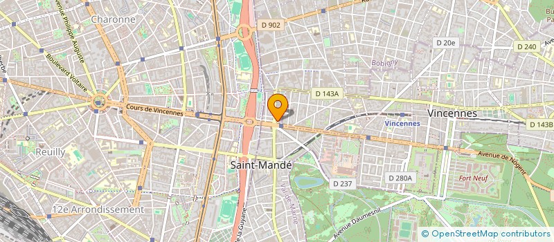 localisation de l'entreprise MADAME GAELLE ZAFRANI  SAINT-MANDE