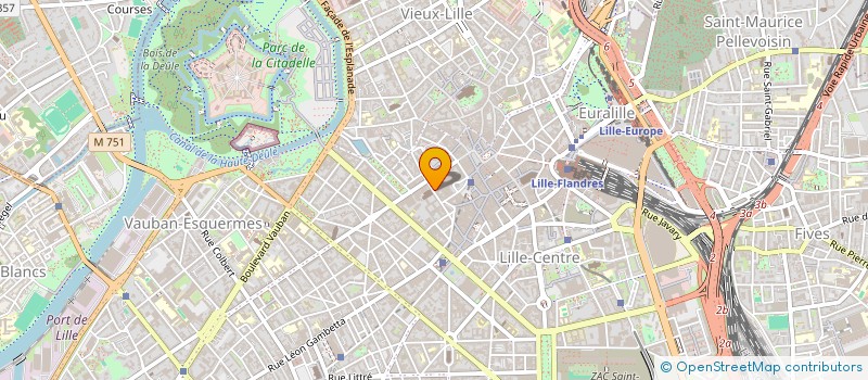 localisation de l'entreprise MADAME GAETAN FOOLCHAMP à LILLE