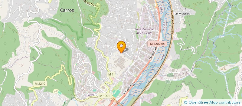 localisation de l'entreprise MADAME GAETANE BELFIORE à CARROS