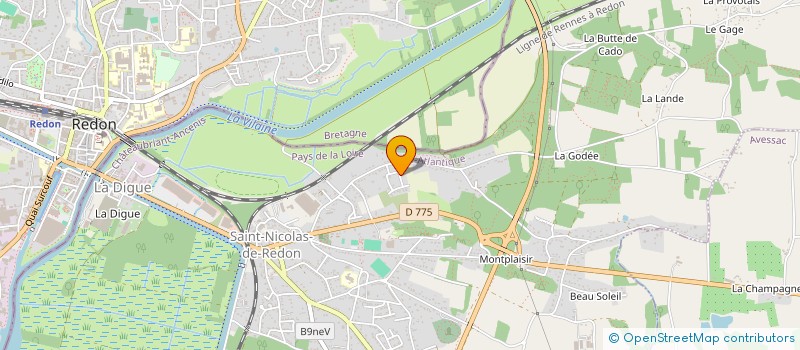 localisation de l'entreprise MADAME GAETANE BOCQUEL à SAINT-NICOLAS-DE-REDON