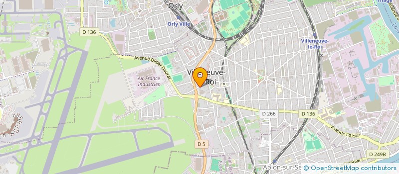 localisation de l'entreprise MADAME GAETANE CHAUVIN  VILLENEUVE-LE-ROI