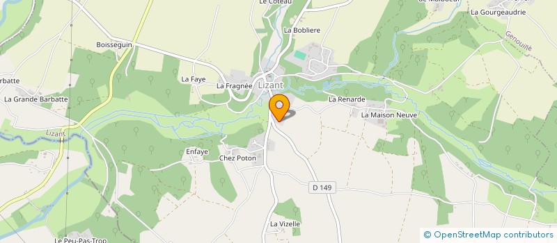 localisation de l'entreprise MADAME GAETANE DELBECQUE à SAINT PIERRE D'EXIDEUIL