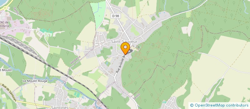 localisation de l'entreprise MADAME GAETANE DHOURY  SAINT-SAUVEUR