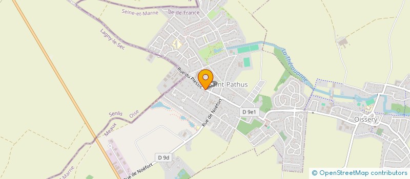 localisation de l'entreprise MADAME GAETANE LE BERRE à SAINT-PATHUS