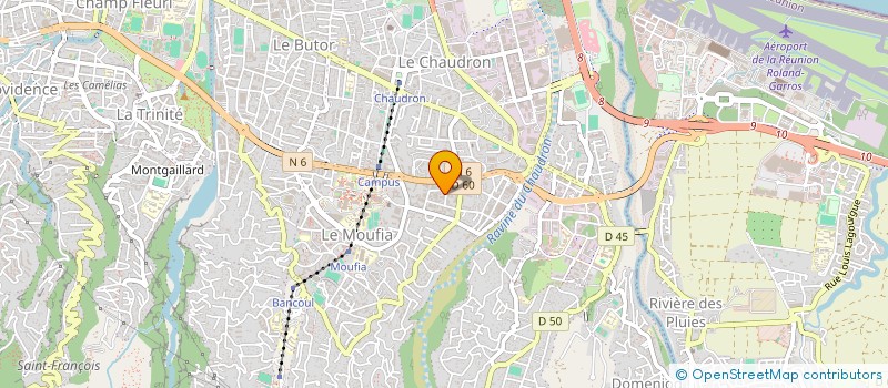 localisation de l'entreprise MADAME GAETANE PAYET  SAINT-DENIS