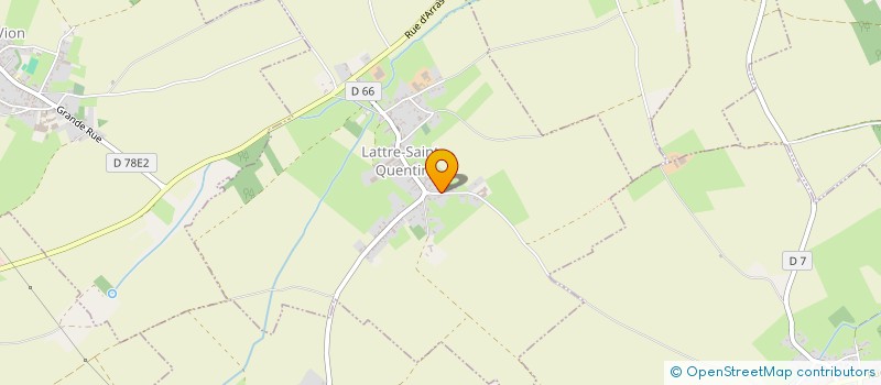 localisation de l'entreprise MADAME GAETANE SEGARD  LATTRE-SAINT-QUENTIN