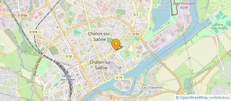 localisation de l'entreprise MADAME GAETANNE AMURAT  CHALON-SUR-SAONE