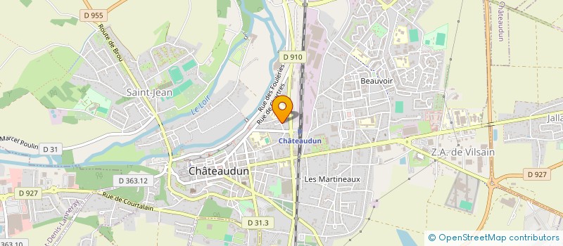 localisation de l'entreprise MADAME GAETANNE TOY à CHATEAUDUN