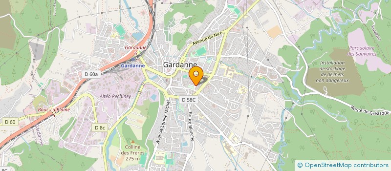 localisation de l'entreprise MADAME GAI-LY DAITO  GARDANNE