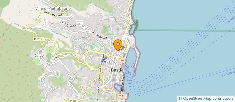 localisation de l'entreprise MADAME GAIA AMICO à BASTIA