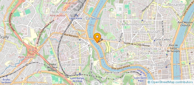 localisation de l'entreprise MADAME GAIA BACHELIN  LYON