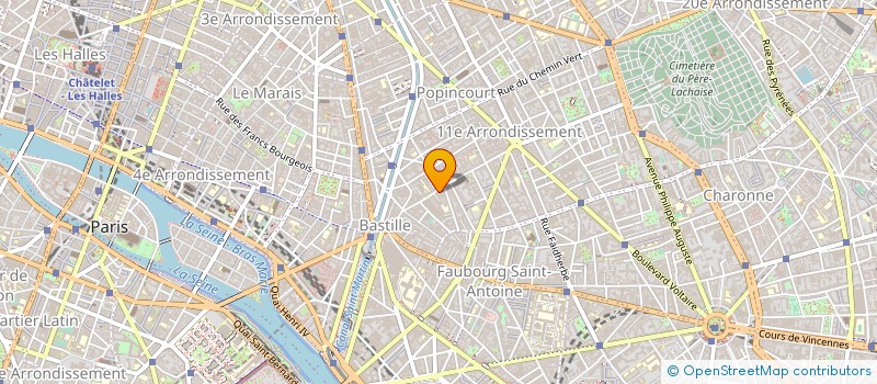 localisation de l'entreprise MADAME GAIA COULON  PARIS