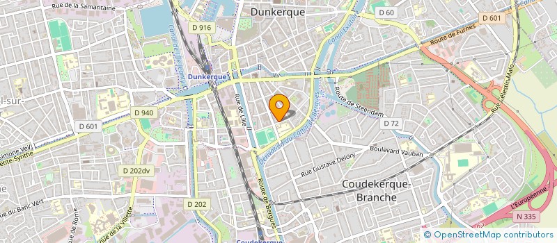 localisation de l'entreprise MADAME GAIA LAMIE à DUNKERQUE